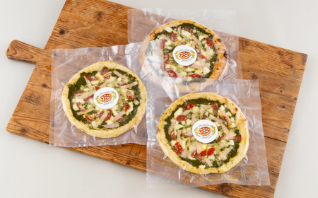 【3万枚売れた!!】ミシュラン掲載 PIZZA ジェノベーゼ3枚セット【pizzeria Shin’5】手焼き 窯焼き ﾐｼｭﾗﾝ ｼﾞｪﾉﾍﾞｰｾﾞ ﾁｰｽﾞ