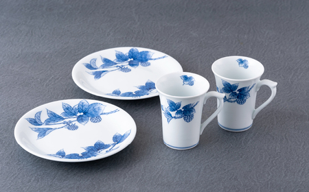 〈嘉久正窯〉木苺モーニングセット