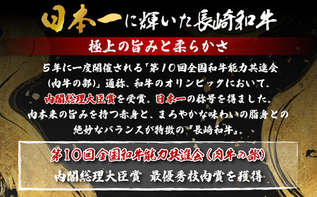 《定期便》長崎和牛サーロインステーキ300g(150gを2枚)【6回お届け】