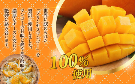 【本格ナポリピザ】プリンセスマンゴーピッツァ2枚（各21cm）　【FAながさき】ピザ 冷凍食品 完熟 マンゴー