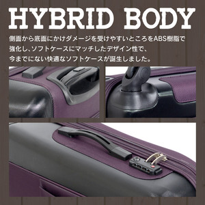 CRUST スーツケース S ティール