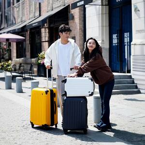 FK1037-1スーツケースMライトシルバー(FK1037-1_24lisi)