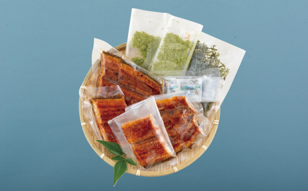 世知原茶ひつまぶしと鰻蒲焼き(国産)