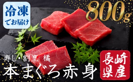 長崎県産本まぐろ赤身(養殖)R877 本まぐろ