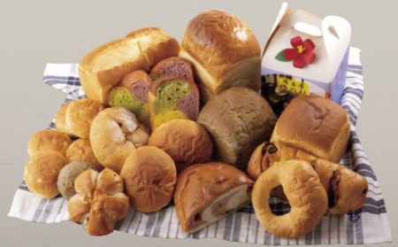 椿の杜･長寿の黒パン･もち麦の里他パン詰め合わせ