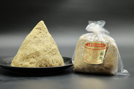 AI224 味噌 島原 手造り 生詰 まるいち味噌 900g 3個 計2.7kg [長崎県 島原市]
