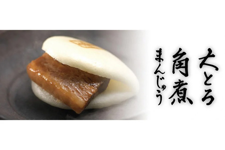 BJ043 岩崎本舗 大とろ角煮まんじゅう 6個入 (箱) [長崎県 島原市]