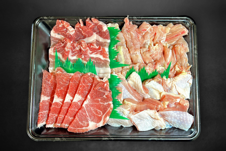 AI382 鶏肉 豚肉 セット 島原の恵み 雲仙もみじ豚 雲仙島原ハーブ鶏 計600g 