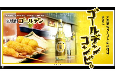 BE175宝焼酎「ゴールデン」25度 360ml×12本入