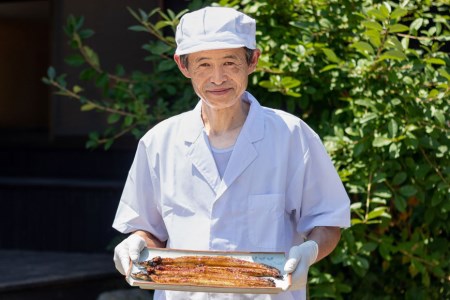 AF116【国産・数量限定】職人の本格炭火手焼きうなぎ4尾約600g【随時発送】