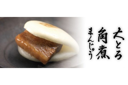 FG005 岩崎本舗 大とろ角煮まんじゅう 10個入 (箱)