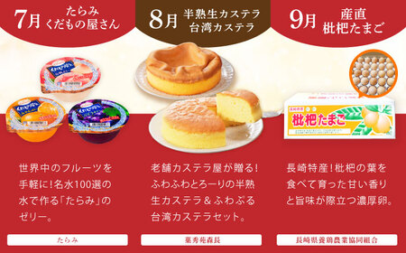 【諫早市市制施行20周年特別企画】【12回定期便】バラエティ定期便 諫早市人気返礼品オールスター / 豚肉 米 野菜 ローストビーフ スイーツ うなぎ ゼリー カステラ 卵 餃子 みかん ステーキ / 諫早市[AHDC041]