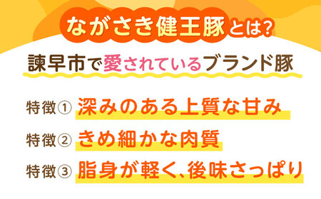 ながさき健王豚セット / 豚肉 健王豚 豚バラ バラ 豚ロース ロース / 諫早市 / 長崎県央農業協同組合　Aコープ本部 [AHAA001]