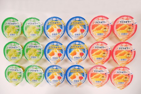 たらみ アイスゼリー 18個セット 3種類 各6個 長崎県諫早市 ふるさと納税サイト ふるなび