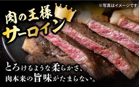 長崎和牛 サーロインステーキ 400g（200g×2枚）/ 牛肉 和牛 黒毛和牛 ロース 霜降 / 大村市 かとりストアー[ACAN049]