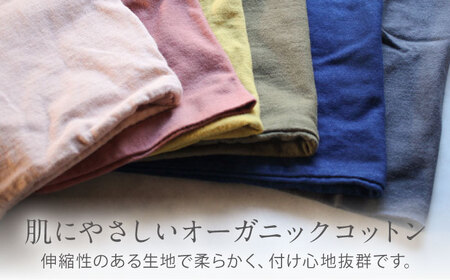 irodori ネックウォーマー兼ヘアバンド 小豆色（あずき） / 防寒具 防寒対策 綿 100% ギフト 贈答 プレゼント / 大村市 / いすといすと〜天然染料染物店〜ISTIST[ACZW005]