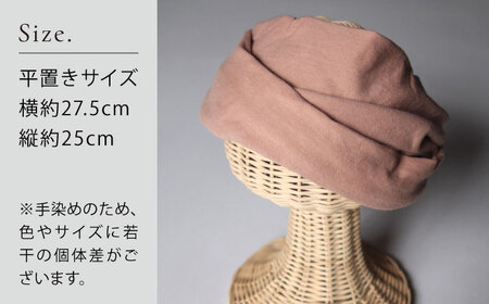 irodori ネックウォーマー兼ヘアバンド 桜鼠色（さくらねず） / 防寒具 防寒対策 綿 100% ギフト 贈答 プレゼント / 大村市 / いすといすと〜天然染料染物店〜ISTIST[ACZW004]