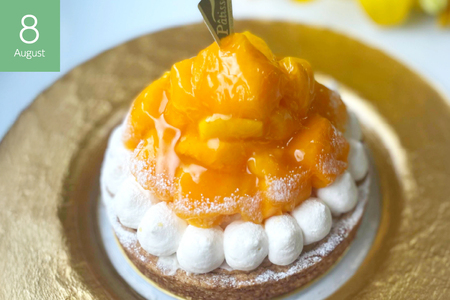 フルーツ タルト 夏タルト 3種 夏香 白桃 マンゴー 食べ比べ 各回 1ホール 14cm 3回 定期便 総計3ホール [心優-Cotoyu Sweets- 長崎県 平戸市 hr42bgy420459]