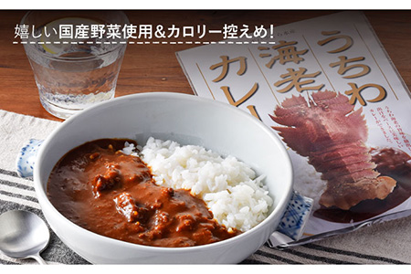 うちわ海老カレー 10個【平戸さくら水産】[KAA206]/ 長崎 平戸 惣菜 レトルト カレー 海老 えび エビ ウチワエビ 防災 一人暮らし