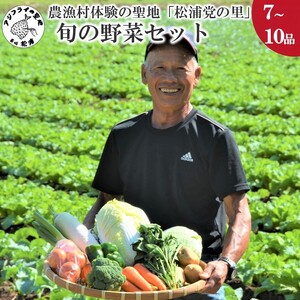 農漁村体験の聖地「松浦党の里」旬の野菜セット【B2-162】