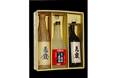 【C1-009】鷹島の歴史ロマン漂う日本酒&焼酎「吟醸古酒 元寇 まて焼酎 鷹島 本格芋焼酎 元寇」
