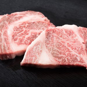 【C0-011】松浦食肉組合厳選Ａ4ランク以上長崎和牛ロースステーキ200ｇ×2枚（ステーキソース付）