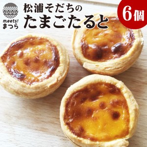 【A7-035】松浦そだちのたまごたると(6個入り)