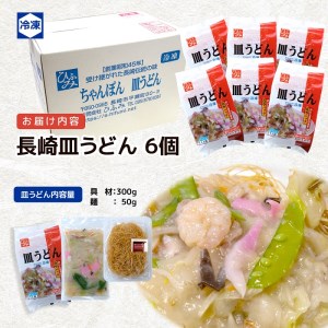 長崎伝統の味　ひふみの長崎皿うどん6個セット( 皿うどん 贈り物 お取り寄せ お土産 お中元 お歳暮 内祝 ギフト 大好評 )【C1-038】