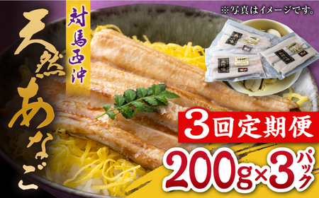 【全3回定期便】対馬産 西沖あなご 200g×3パック [WAA025] あなご アナゴ あなご 穴子