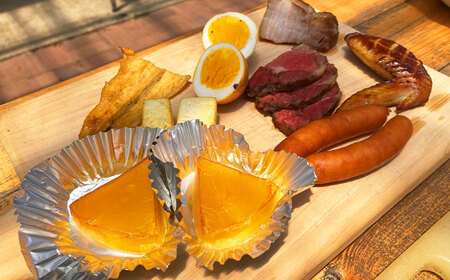 対馬の木でつくった燻製チップ 6袋セット 2種 《対馬市》【一般社団法人MIT】  やまざくら こなら 燻製 木材 キャンプ アウトドア スモーク 国産[WAP027]