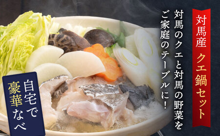 B 0 クエと対馬のお野菜 対馬じゃアラ鍋セット 長崎県対馬市 ふるさと納税サイト ふるなび