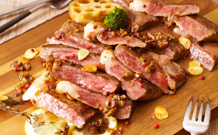 【全6回定期便】【A4～A5ランク】長崎和牛 超厚切り サーロインステーキ 1280g（320g×4枚）《壱岐市》【シュシュ】 牛肉 和牛 国産 長崎和牛 ステーキ サーロイン 冷凍配送 霜降り [JGE038]