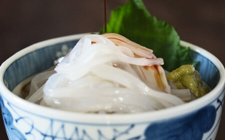 壱岐産 海鮮3種セット（烏賊素麺・たこの柔らか煮・旬の魚介類）《壱岐市》【神洸水産】 たこ タコ いか イカ 刺身 刺し身 海鮮 鮮魚 海産物　[JFI006]