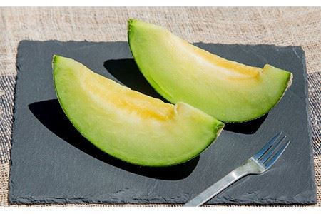 【先行予約】メロン 2個 [JAZ004] アムスメロン