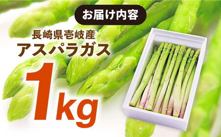 先行予約】野菜 アスパラガス 壱岐産 1kg（L~2Lサイズ）【2026年