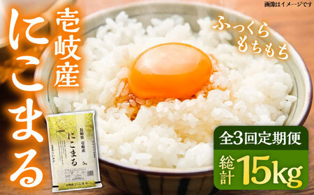 【全3回定期便】壱岐産米 にこまる 5kg 《壱岐市》【壱岐市農業協同組合】 [JBO053]