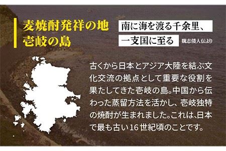 麦焼酎 壱岐 20度 1800ml 紙パック × 6本 セット [JDB121] 麦焼酎 39000円