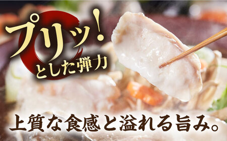 【全12回定期便】壱岐産 とらふぐ 刺身＆鍋セット 2人前 [JDT032]