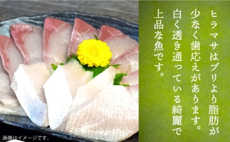 【全2回定期便】壱岐産 ヒラマサフィレ 約1～1.5kg（半身）[JDT070]