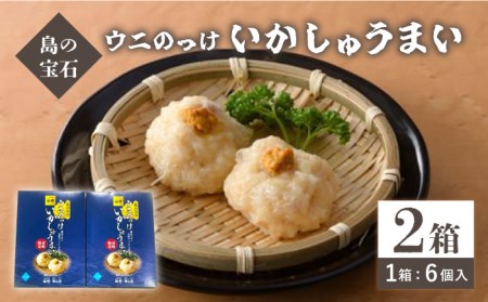 ウニのっけいかしゅうまい 2箱 セット 《壱岐市》【大幸物産株式会社