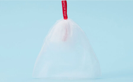 【リボン付き】椿酵母せっけん 60g 美容 スキンケア 洗顔 五島市／五島の椿[PEG040]