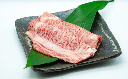 【全12回定期便】五島列島産 黒毛和牛 すき焼き用 肩ローススライス 500g 五島市/山口Farm[PGJ004]