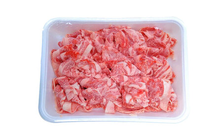 五島列島産 黒毛和牛 こま切れ 500g 五島市/山口Farm[PGJ021]