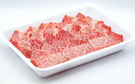 五島列島産 黒毛和牛 焼肉上カルビ 500g 五島市/山口Farm[PGJ057]