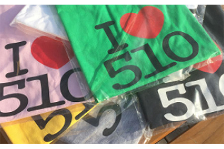 【五島愛があふれる！】 I LOVE 510 Tシャツ 五島市 / Slow Cafe たゆたう。[PCI013]