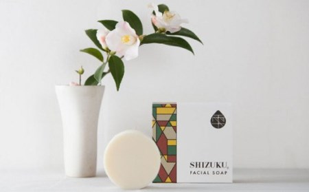 雫 洗顔石けん100g 五島市/椿乃[PAM008]椿オイル フェイスウォッシュ 洗顔料 石鹸 顔 保湿