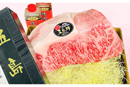 【日時指定必須】五島牛特上 サーロイン 2.5kg-3kg 国産牛 牛肉 ブランド牛 （ソース付） 五島市/鬼岳牧場[PEK006] 