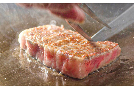 【日時指定必須】五島牛特上 サーロインステーキ400g-600g（200-300g×2枚）＆あぶり焼き200g（ソース付） 五島市/鬼岳牧場[PEK008] 