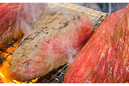 【日時指定必須】五島牛特上 サーロインステーキ400g-600g（200-300g×2枚）＆あぶり焼き200g（ソース付） 五島市/鬼岳牧場[PEK008] 