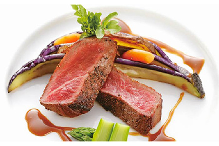 【日時指定必須】五島牛 シャトーブリアンブロック800g（ソース付） 五島市/鬼岳牧場[PEK018]国産牛 牛肉 ブランド牛 セット